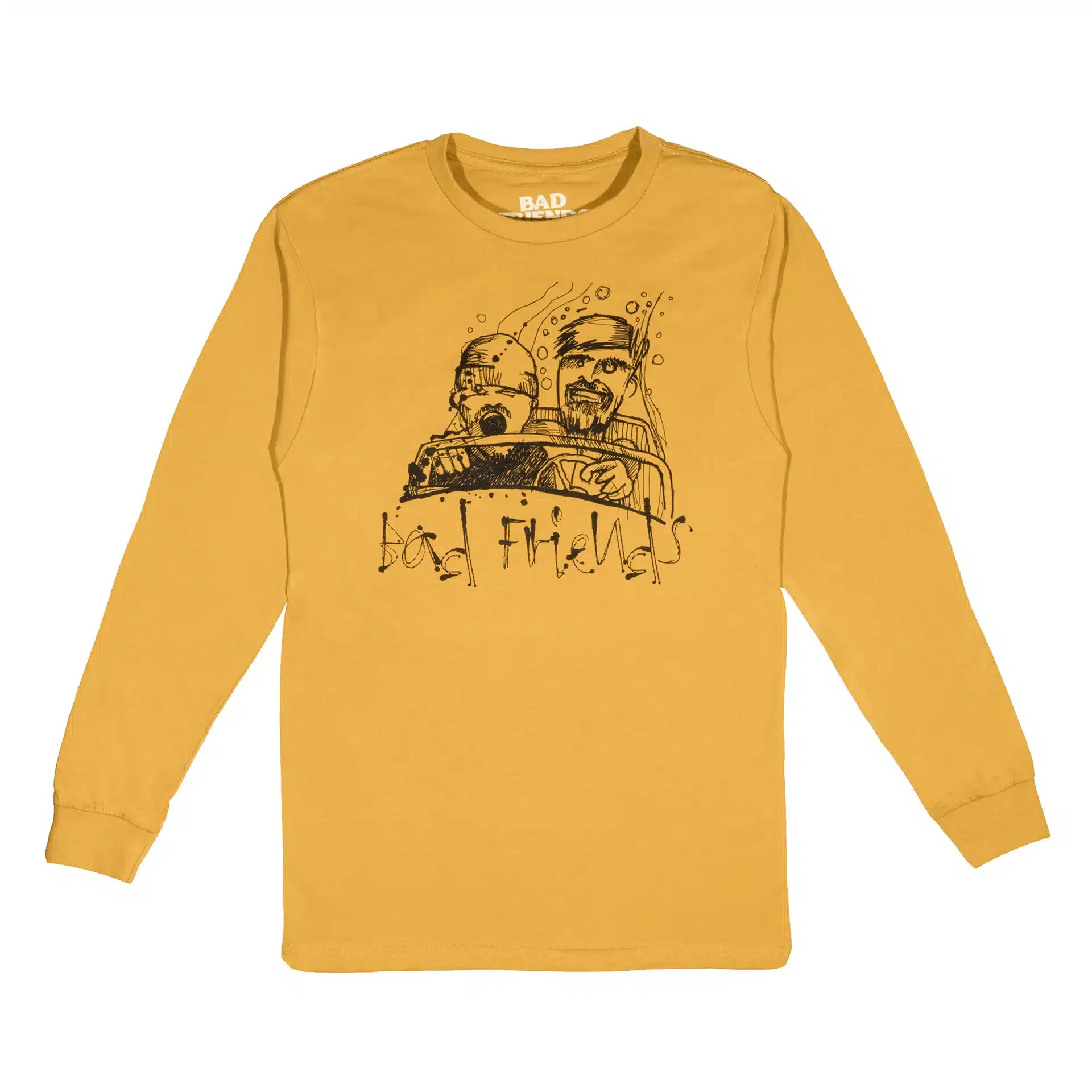 Fear and Loathing Long Sleeve Gold Shirt